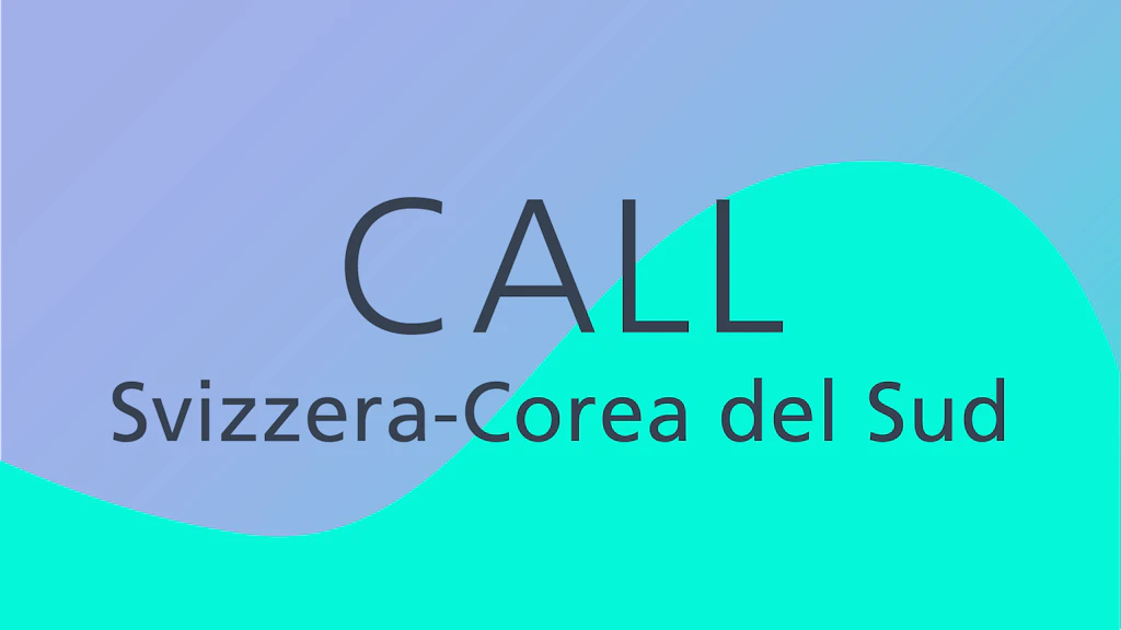 Bando di concorso Svizzera-Corea del Sud