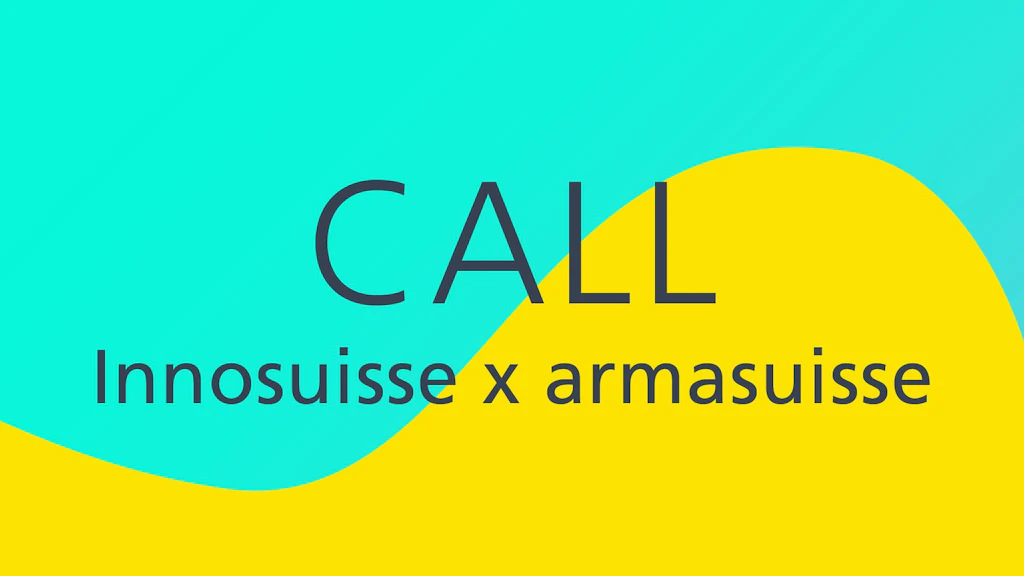 Innosuisse x armasuisse call for projects