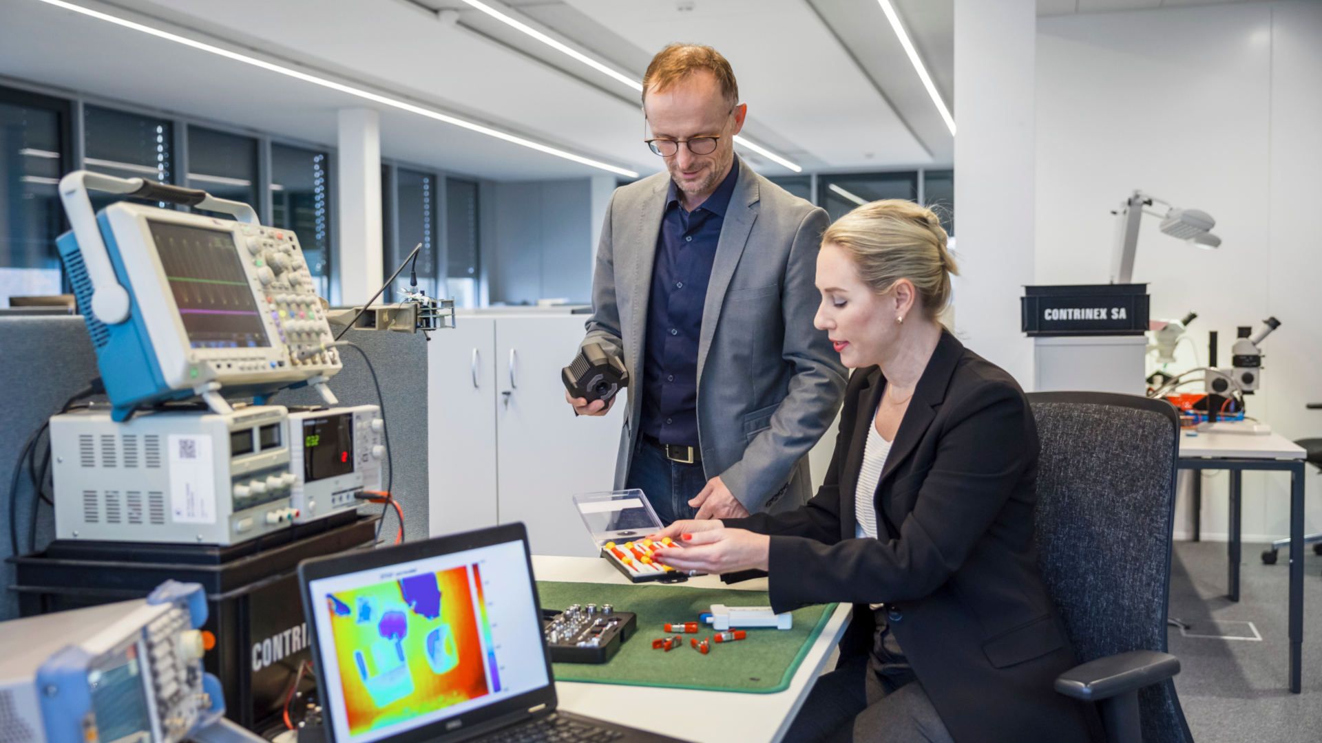 Contrinex has developed an intelligent sensor with integrated object recognition