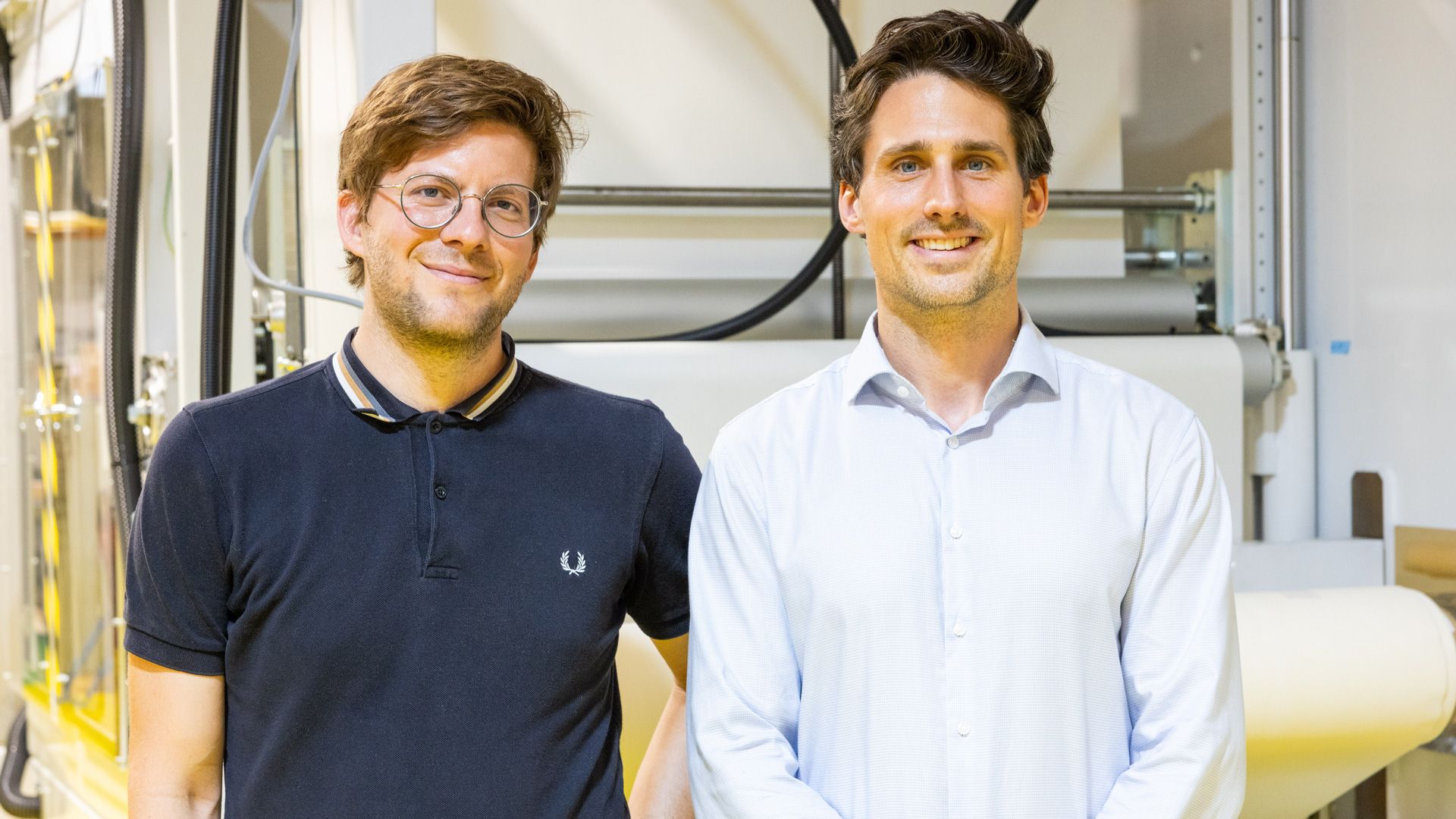 Elia Schneider, CTO and Samuel Hess, CEO of UniSieve
