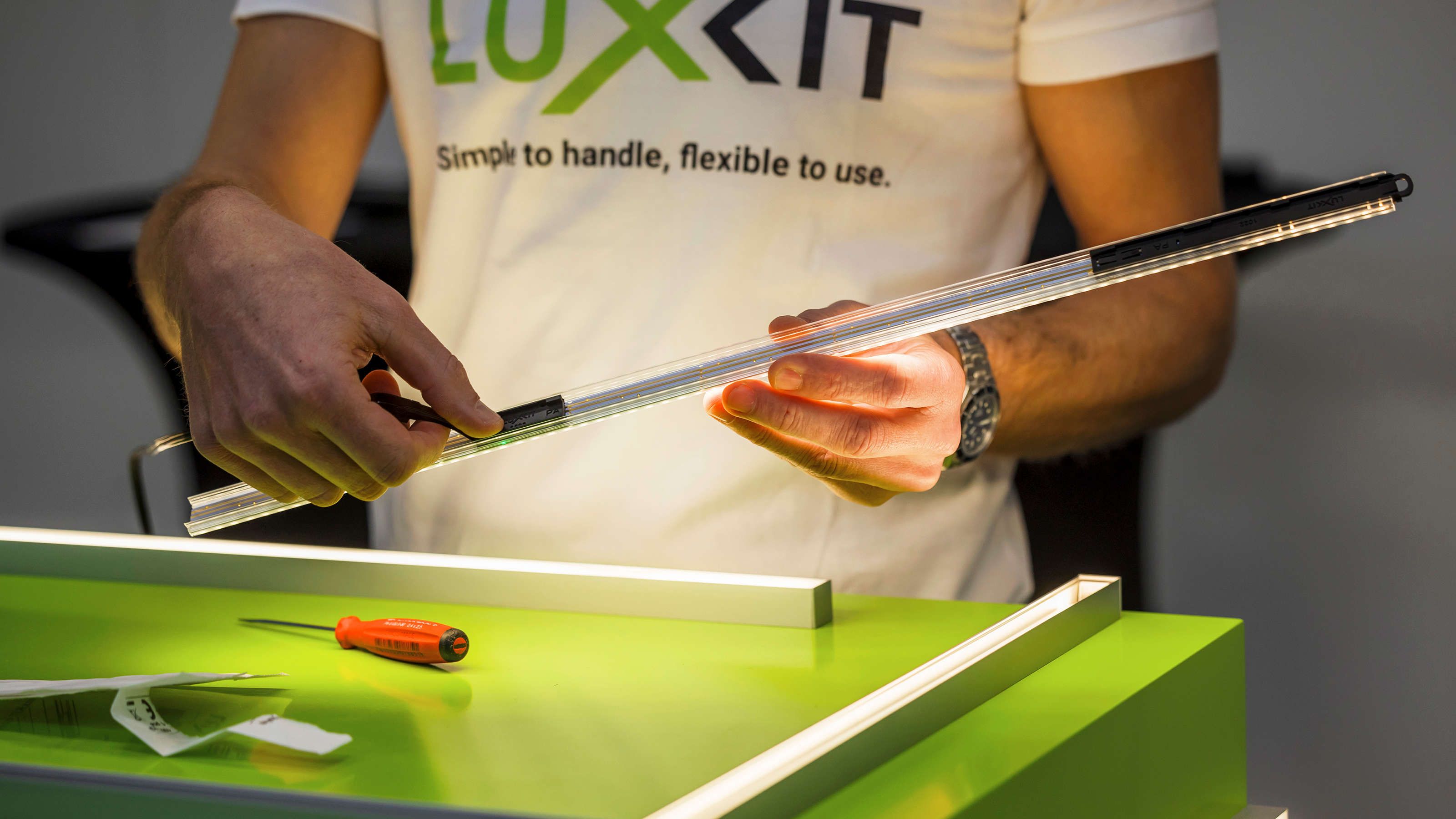 Since 2009, the SME from Mels has been offering tailor-made LED solutions – and with great success