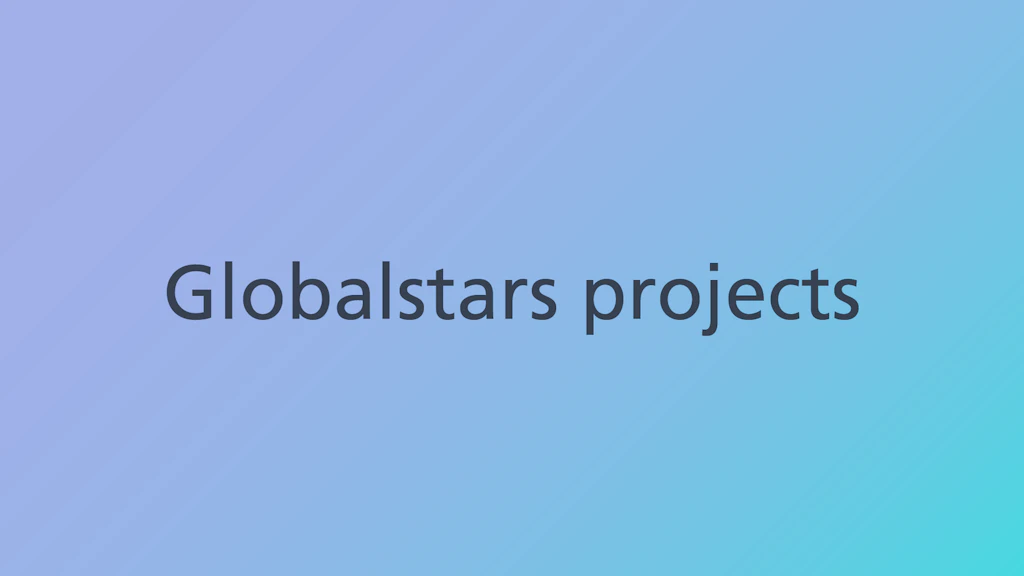 The Globalstars support offer provides the opportunity to work with partners in key or emerging innovation countries with strong growth momentum.