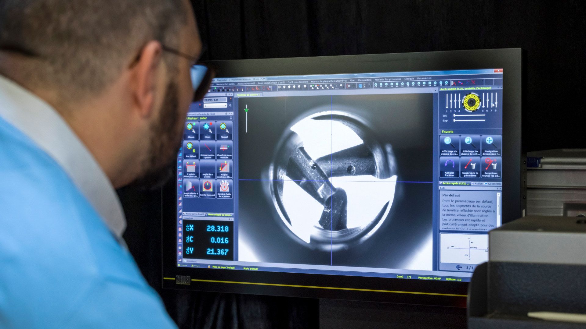 Eskenazi has developed a micro-cutting tool with internal cooling