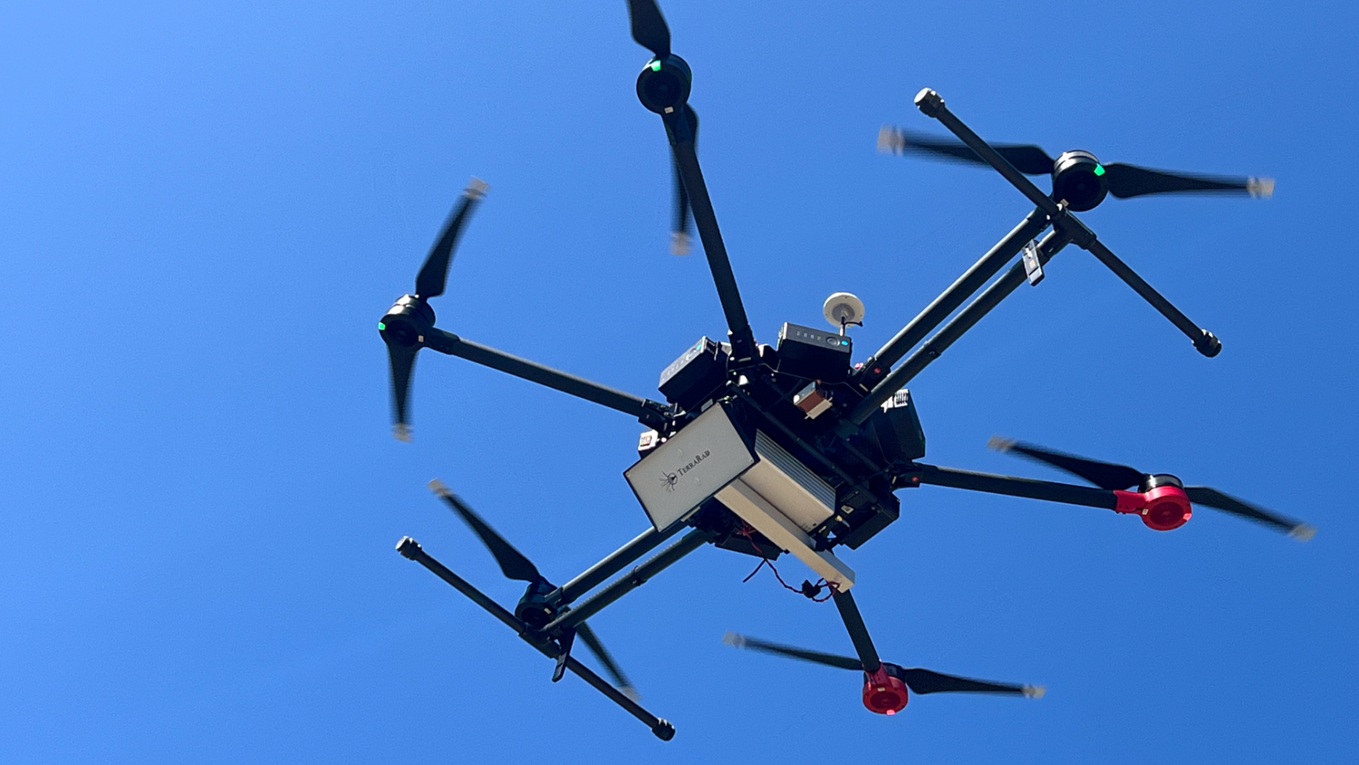 TerraRad Tech drone dans le ciel