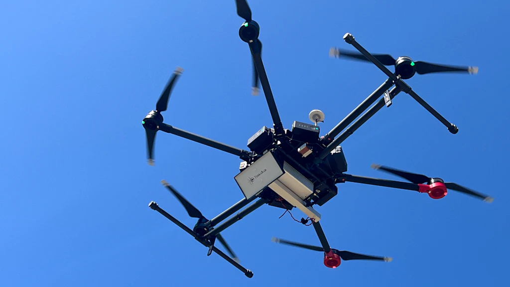 TerraRad Tech drone dans le ciel