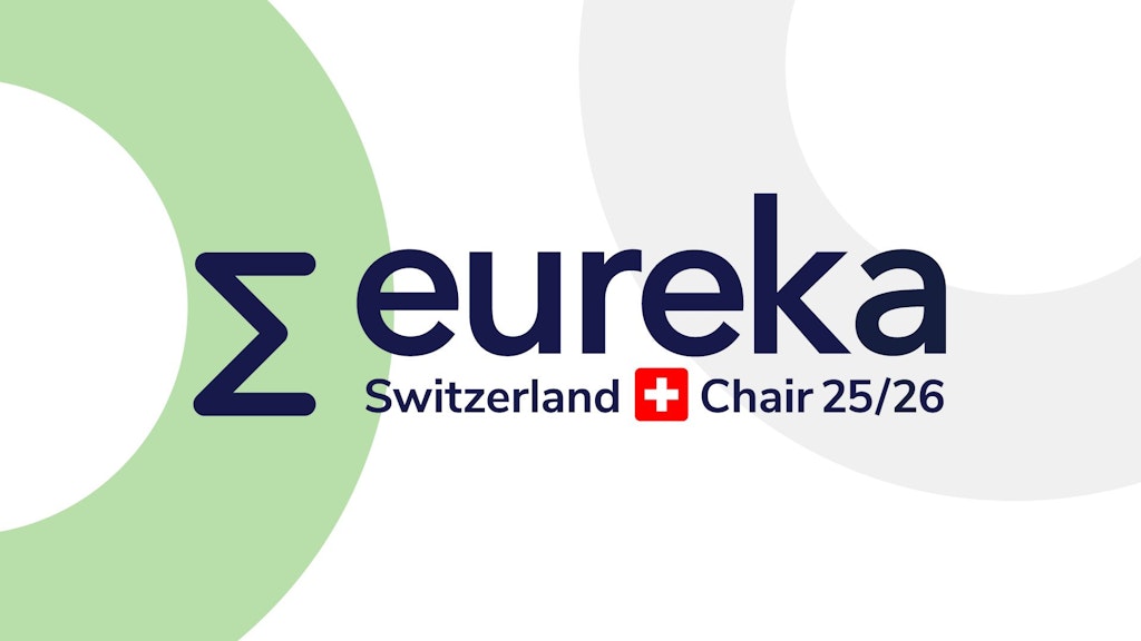 La Suisse prendra la tête du réseau Eureka pour un an.