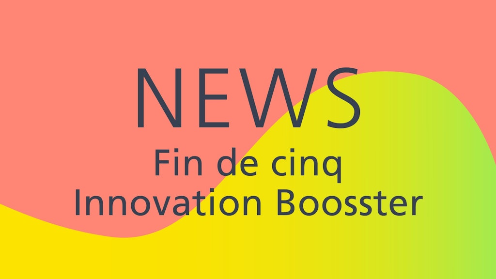 Cinq initiatives thématiques Innovation Booster soutenues par Innosuisse sont arrivées à leur terme