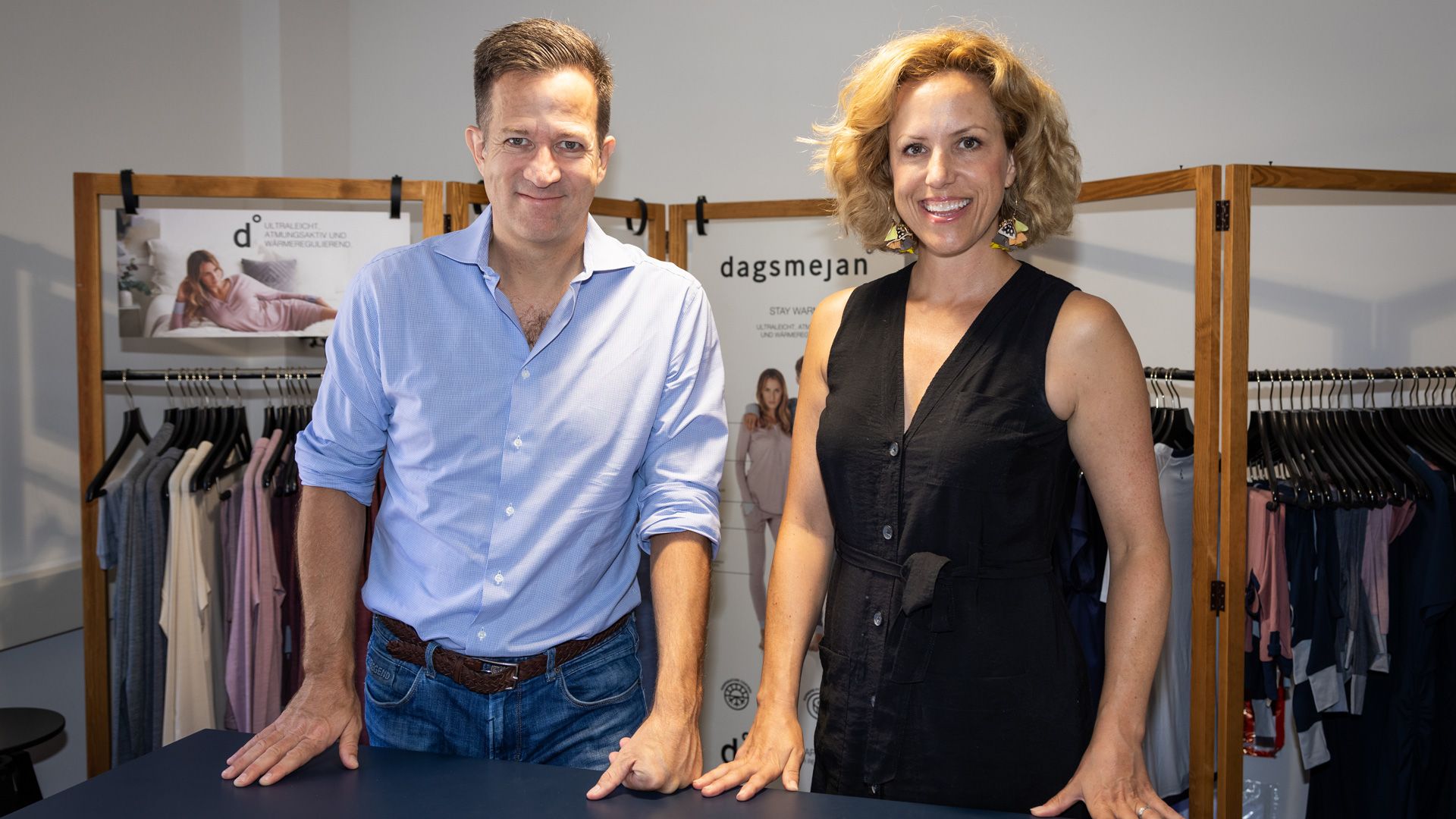 Andreas Lenzhofer, co-CEO et Catarina Dahlin, co-CEO de Dagsmejan
