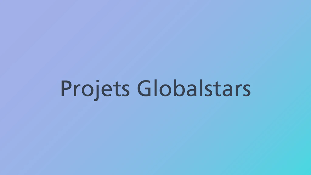 L’offre d’encouragement Globalstars offre la possibilité de travailler avec des partenaires dans des pays d’innovation importants ou émergents à forte dynamique de croissance.