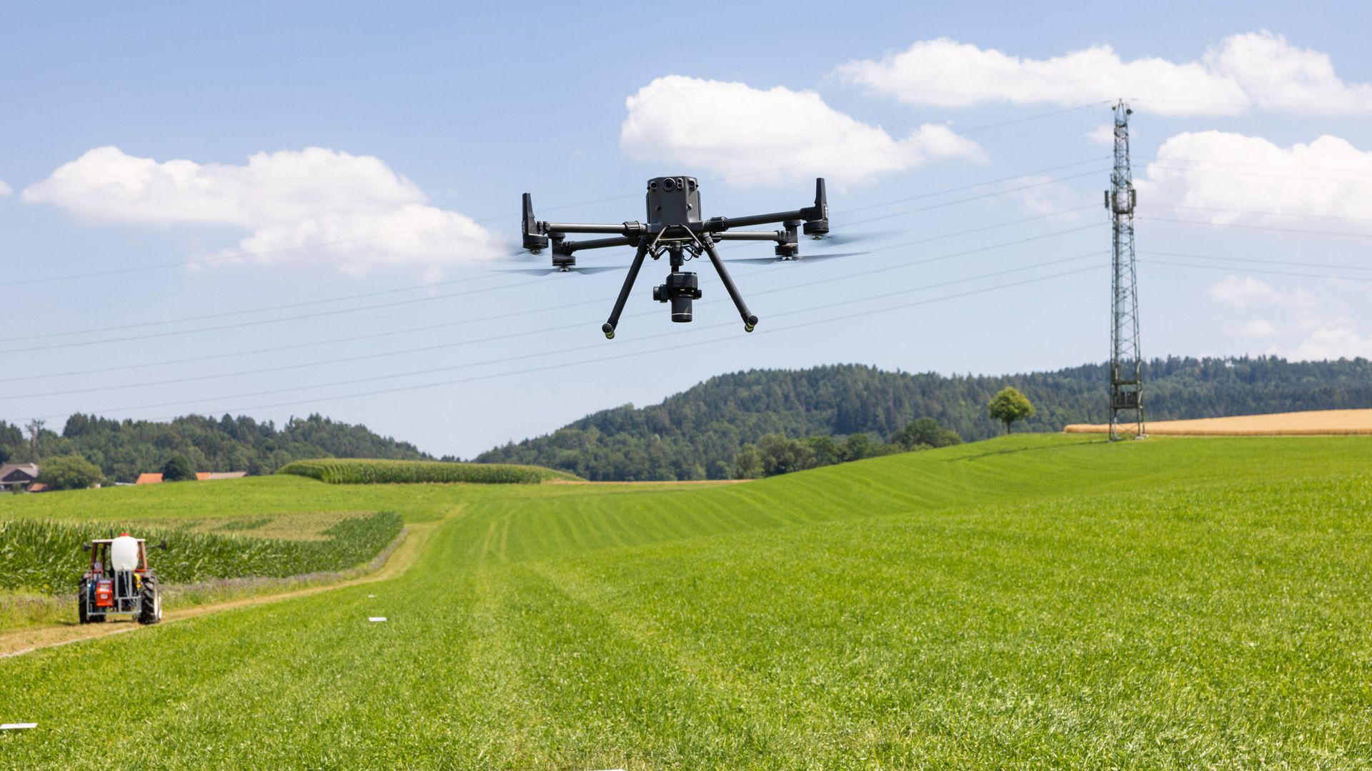 Fenaco utilizza droni per mappare il rumex