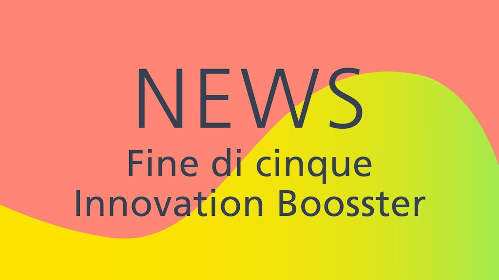 Cinque iniziative tematiche Innovation Booster sostenute da Innosuisse sono giunte al termine del loro mandato